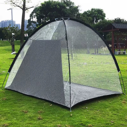 3M Golf Practice Net Indoor Outdoor Detachable Golf Training Net Chipping Hitting Cage Golf Target Portable Golf Sport Equipment